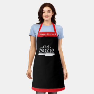 Tablier personnalisable avec nom de chef - Personn