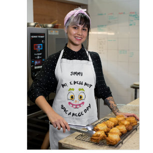 Tablier personnalisé amusant