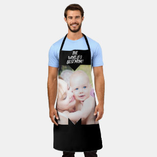 Tablier personnalisé avec photo Bonne fête des mèr