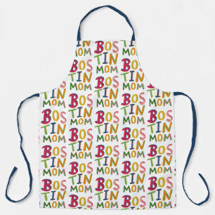 Tablier Personnalisé Bostin Maman Black Country Apron