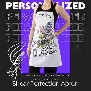 Tablier Personnalisé de Coiffeur Shear Perfection