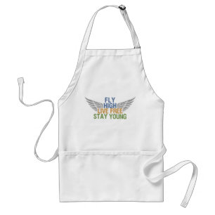 Tablier personnalisé FLY HIGH - choisir style et c