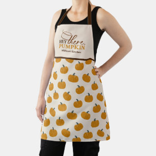 Tablier Personnalisé Hey There Citrouille Apron