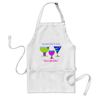 Tablier Personnalisé Illustré Boissons