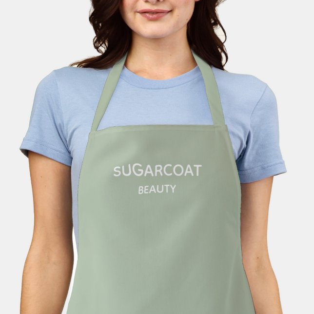Tablier personnalisé moderne pour salon, chef, ser (Créateur téléchargé)
