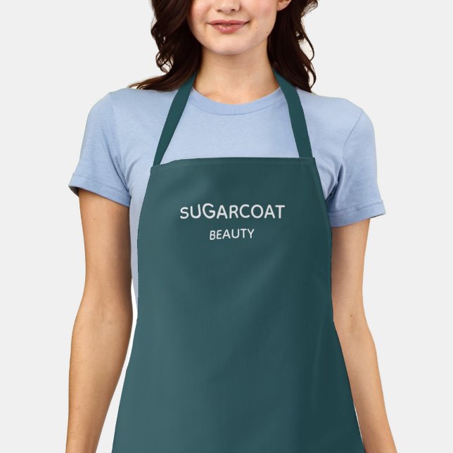 Tablier personnalisé moderne pour salon, chef, ser (Créateur téléchargé)