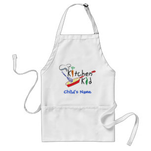 Tablier personnalisé par enfant de cuisine