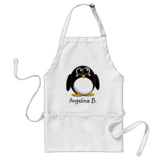 Tablier personnalisé par pingouin adorable