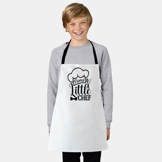 Tablier personnalisé pour enfants  (Porté)