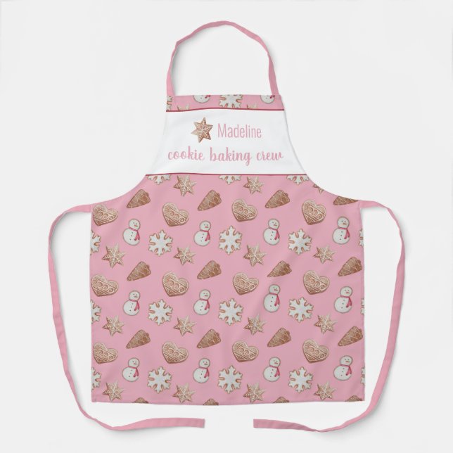 Tablier Personnalisé pour l'Équipe de Biscuits (Recto)