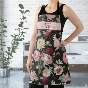 Tablier Personnalisé Vintage Floral Mary Delany Inspiré Él