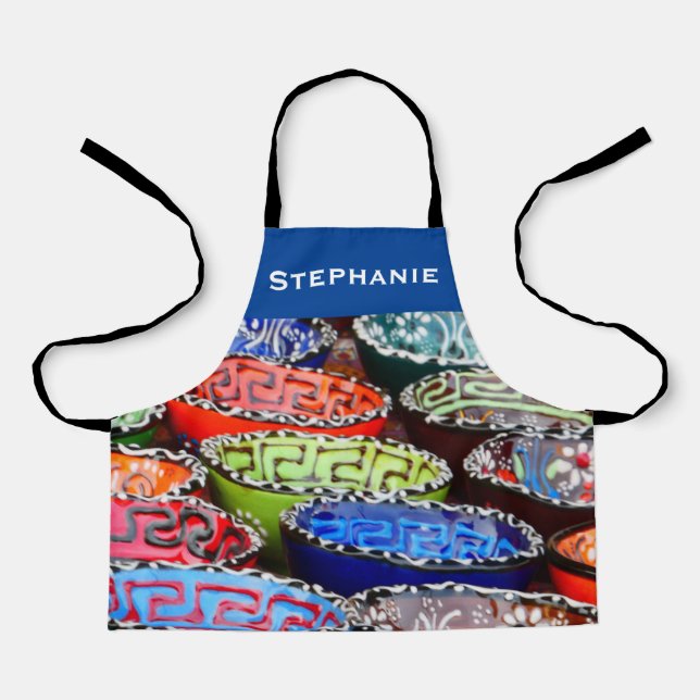 Tablier Personnalisé votre photo et votre nom (Recto)