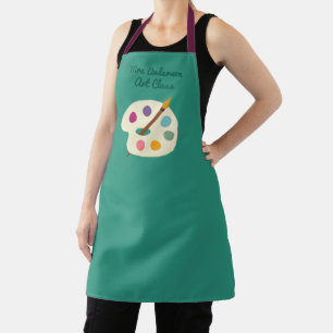 Tablier personnalisée NOM Cours d'art Artiste Apron
