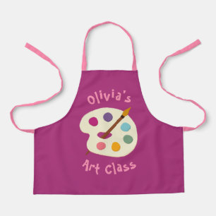 Tablier personnalisée NOM École d'art Artiste Apron