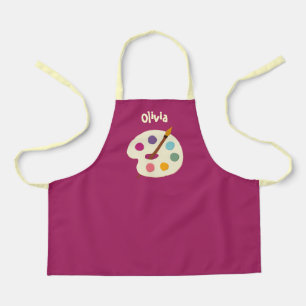 Tablier personnalisée NOM École d'art Artiste Apron