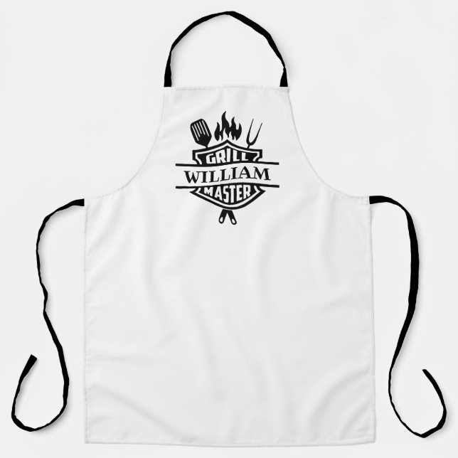 Tablier Personnaliser Adulte - Grill Master (Recto)