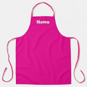 Tablier Personnaliser Café Traiteur Fleuriste Rose Chaud