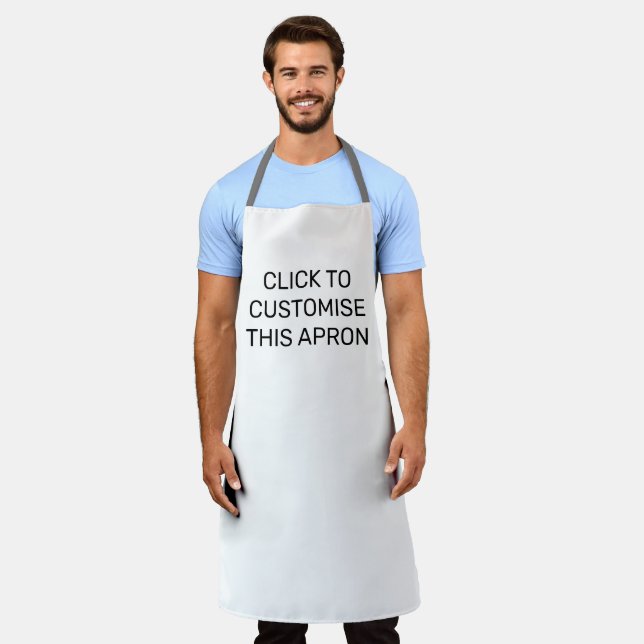 TABLIER PERSONNALISER CET APRON (Porté)