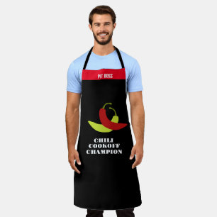 Tablier Personnaliser Chili Cookoff Champion