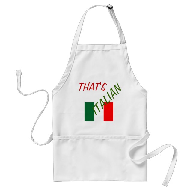 Tablier Personnaliser ITALIE APRON (Devant)