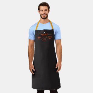 Tablier Personnaliser la boutique de boucher porc cochon o
