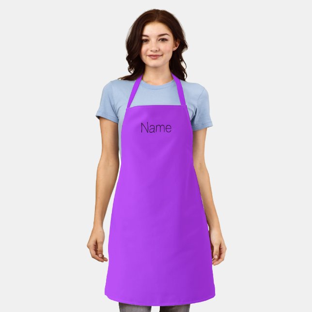 Tablier Personnaliser la Personnaliser avec l'orchidée mon (Porté)