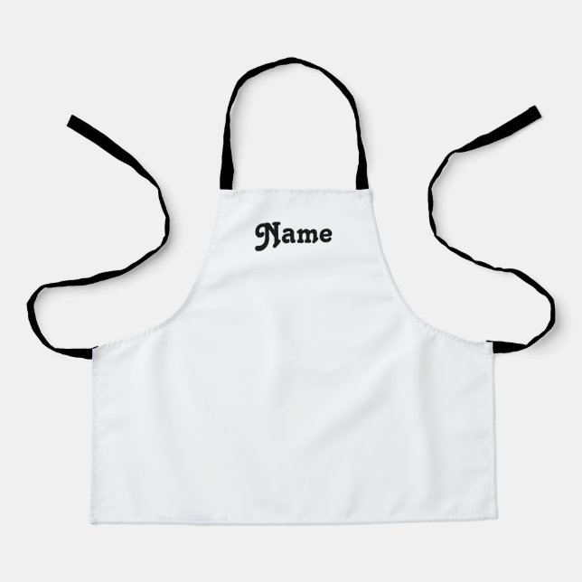 Tablier Personnaliser la Personnaliser avec NAME monogram (Recto)