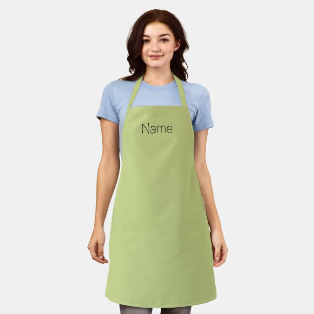 Tablier Personnaliser la Personnaliser avec NOM monogramme (Porté)