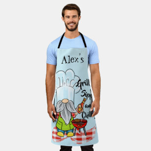 Tablier Personnaliser le barbecue BBQ 