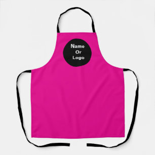 Tablier Personnaliser le logo Fuchia