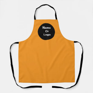 Tablier Personnaliser le logo orange