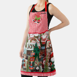 Tablier Personnaliser Nom Joli cadeau de Noël de Noël