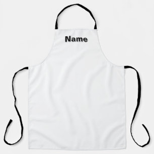 Tablier Personnalisez Cuisine Blanche Traiteur Boulanger C