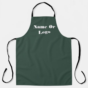 Tablier Personnalisez Le Nom Ou Le Logo Dk Green