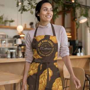 Tablier Personnalisez votre propre Challah Motif Baker