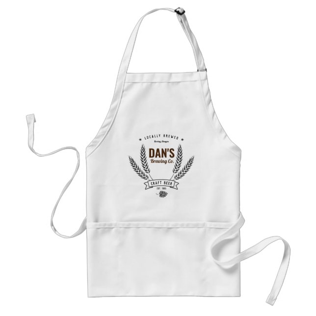 Tablier Personnalized Brewing Company Apron (Devant)