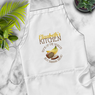 Tablier Personnalized World Best Banana Bread