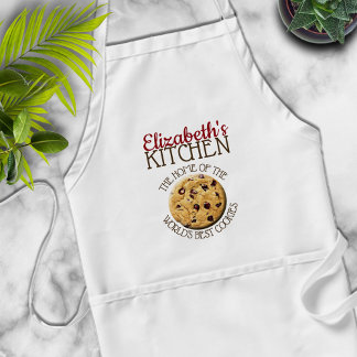 Tablier Personnalized World's Best Cookies