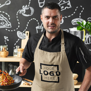 Tablier Personnel employé du logo de l'entreprise personna