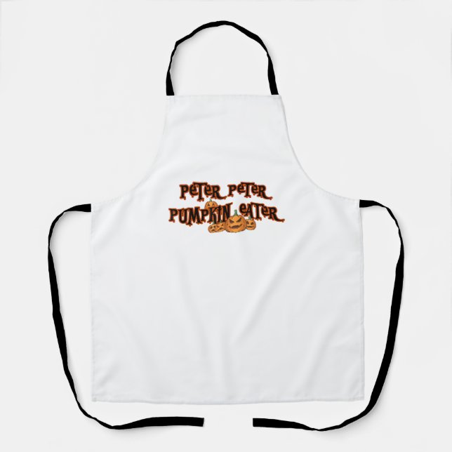 Tablier Peter Citrouille Mangeur Citrouille Pie Lover Hall (Recto)