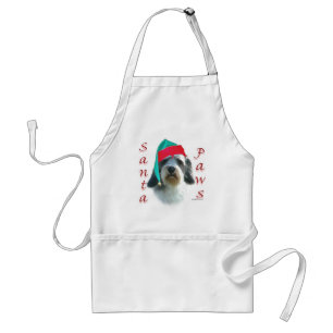 Tablier Petit Basset Griffon Venden Père Noël Paws