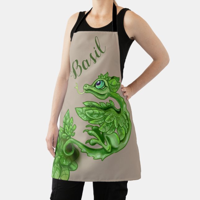 Tablier Petit dragon de Basil Herb (Insitu)