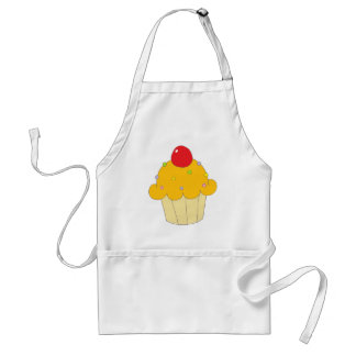 Tablier Petit gâteau orange