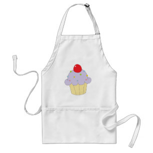 Tablier Petit gâteau pourpre