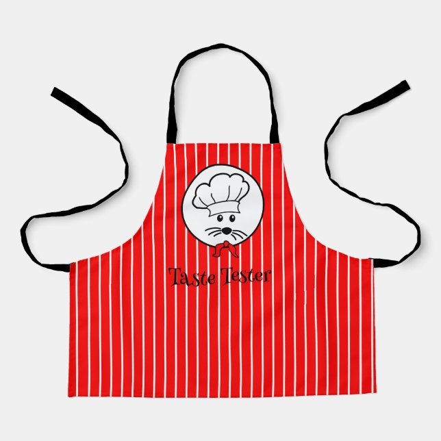 Tablier Petit Mouse Master Taste Tester Kids Apron (Recto)
