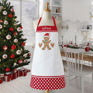 Tablier Petit pain d'épices de Noël Homme Apron