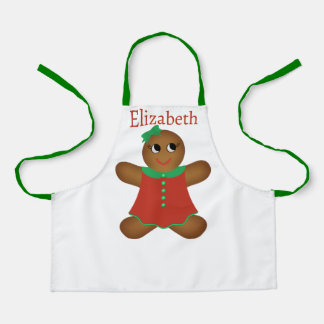 Tablier Petit pain d'épices fille Cookie Apron