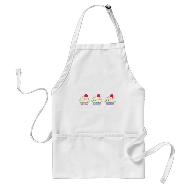 Tablier Petits gâteaux de vanille (Devant)