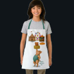 Tablier Petra's balancing act<br><div class="desc">Fun at the circus! Mix together the tale of the three little pigs and a balancing act, and you have Petra the balancing pig. She may look sweet and pink, but she’s astonishingly agile. Her balancing act blends charm and precision. A favourite among little ones, Petra brings pure joy to...</div>