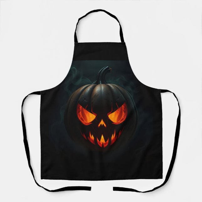 Tablier Phantom Pumpkin Lord – Dark Glow Art (Recto)